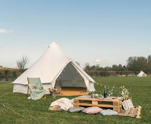 Bell tent polycotton canvas - 5m,
