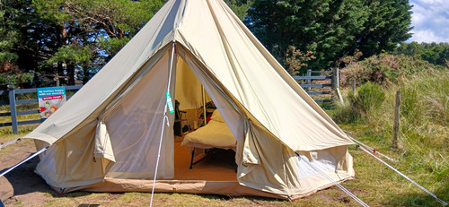 Beige bell tent - beige, m