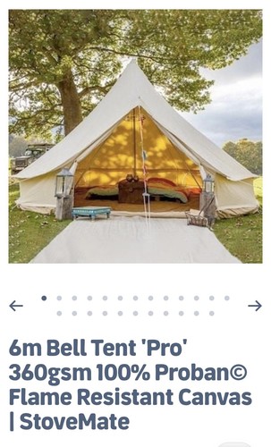 Brand new bell - brand, tent