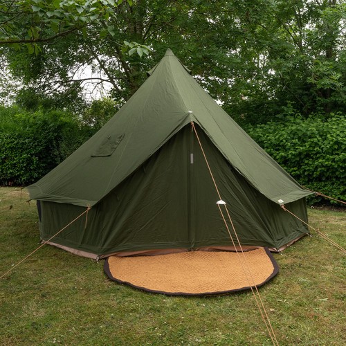 Deluxe bell tent olive - 4m,