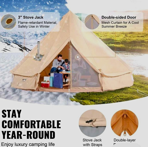 Vevor person bell tent - bell,